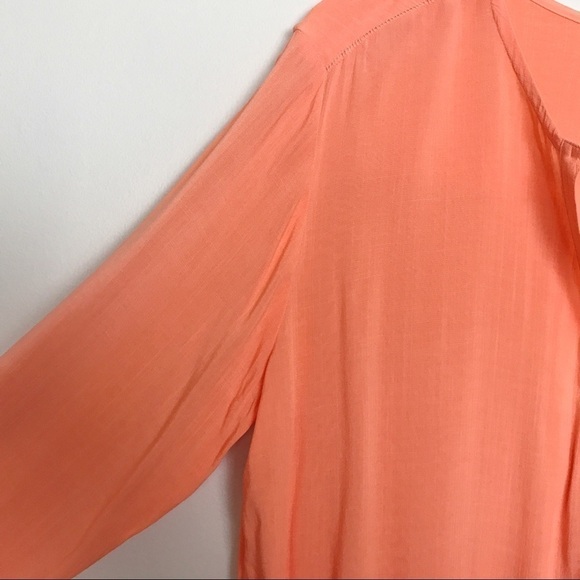 Anthro Cloth & Stone West Coast Henley Tunic Top M - Picture 5 of 8